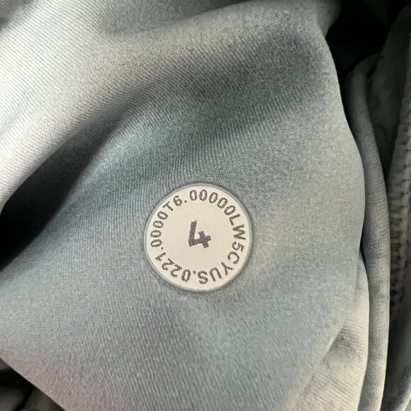 Lululemon Fast and Free High Rise Tight 25 Nulux City Grit White Blue Fog size 4 - Picture 13 of 14